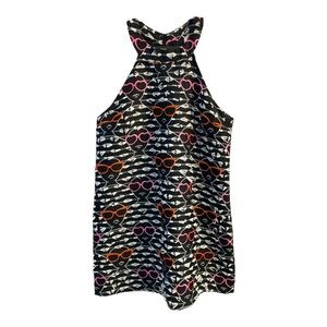 Hutch Anthropologie Sunglass Shift Dress Size Large  Unique Flattering Fit Midi